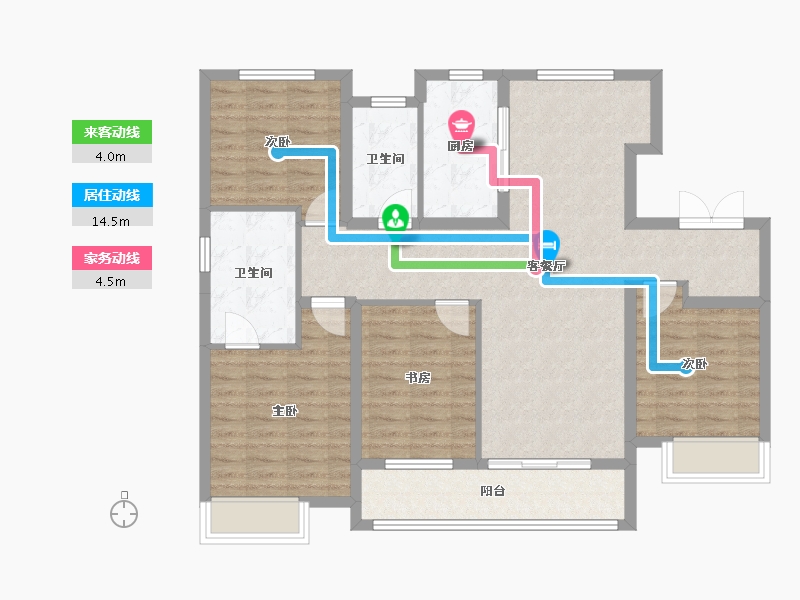 河北省-邢台市-万腾御景城-119.00-户型库-动静线