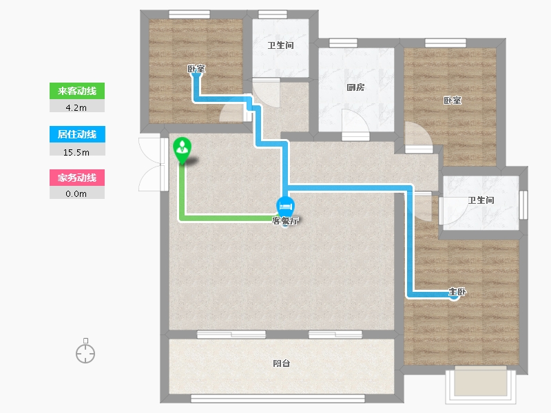 河南省-安阳市-万和城3期-110.00-户型库-动静线