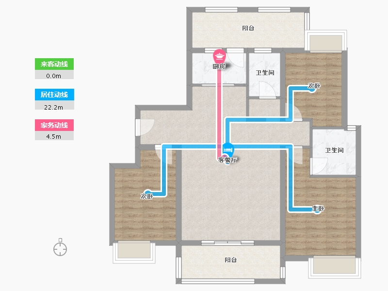 福建省-泉州市-万商凤凰城-101.00-户型库-动静线