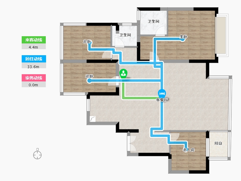 广西壮族自治区-南宁市-建发央玺-157.64-户型库-动静线