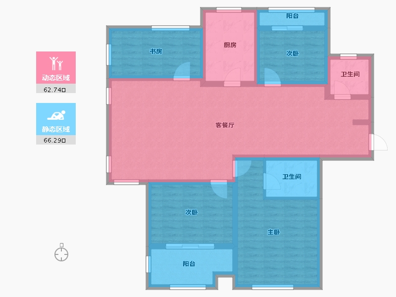 江苏省-盐城市-港海明珠-115.00-户型库-动静分区