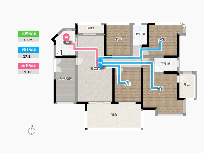 广西壮族自治区-防城港市-埠上桃源-111.22-户型库-动静线