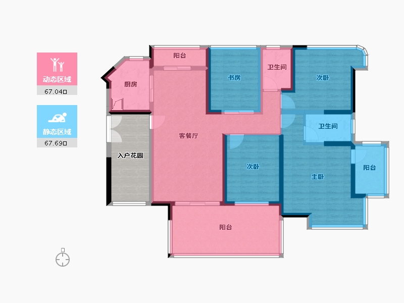 广西壮族自治区-防城港市-埠上桃源-111.22-户型库-动静分区