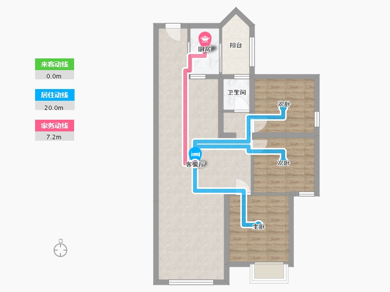 广西壮族自治区-来宾市-金霖华庭-85.00-户型库-动静线