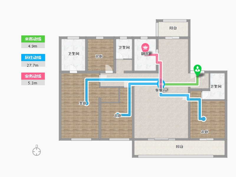 河南省-郑州市-建业君邻大院-200.00-户型库-动静线