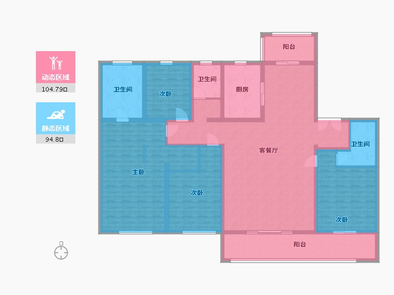 河南省-郑州市-建业君邻大院-200.00-户型库-动静分区