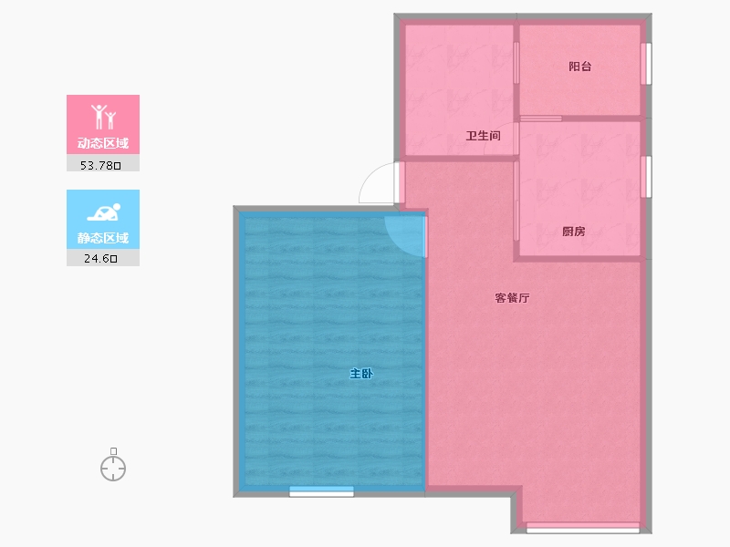 广东省-深圳市-雅庭居-72.00-户型库-动静分区