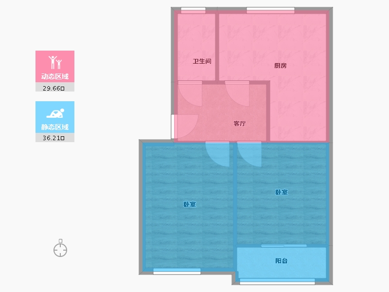 山东省-济宁市-康宁居-60.00-户型库-动静分区