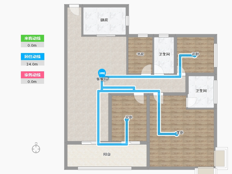 广东省-深圳市-康达尔山海上城-121.63-户型库-动静线