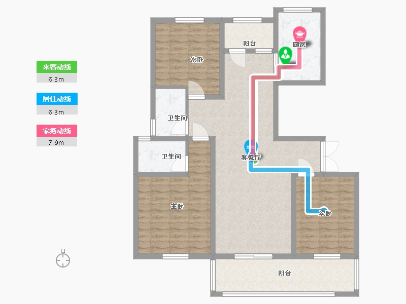 河南省-洛阳市-建业森林半岛-112.00-户型库-动静线