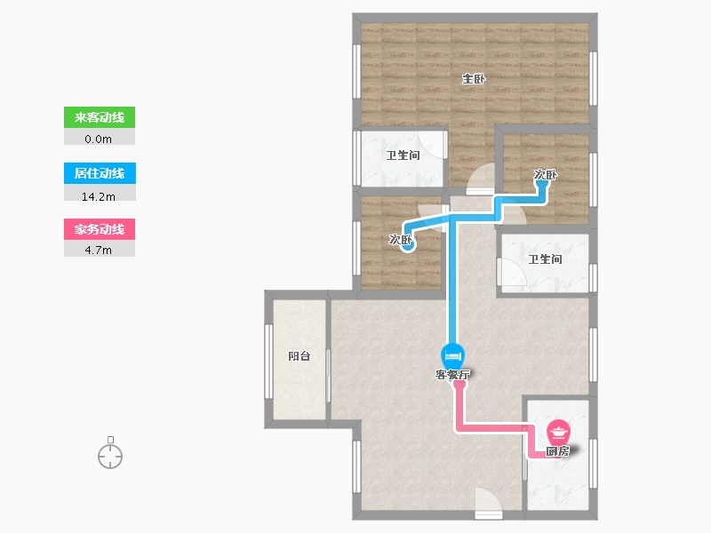 广东省-深圳市-康达尔山海上城-90.44-户型库-动静线