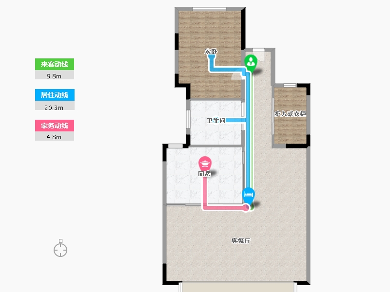 山东省-济南市-万科翡翠山语-136.00-户型库-动静线