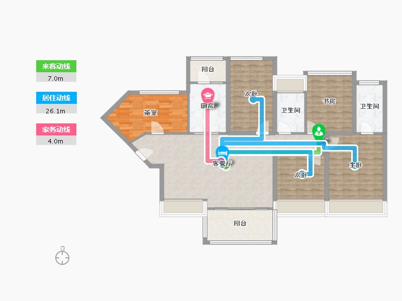 广东省-深圳市-联投东方华府(一期)-115.84-户型库-动静线