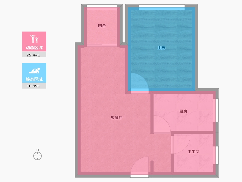 广东省-深圳市-联投东方华府(一期)-35.44-户型库-动静分区