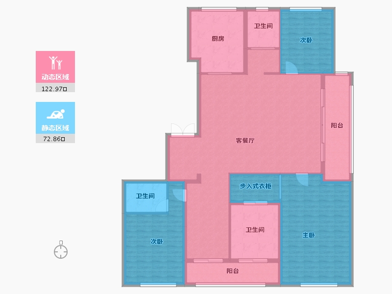 浙江省-温州市-凤起玉鸣-180.00-户型库-动静分区