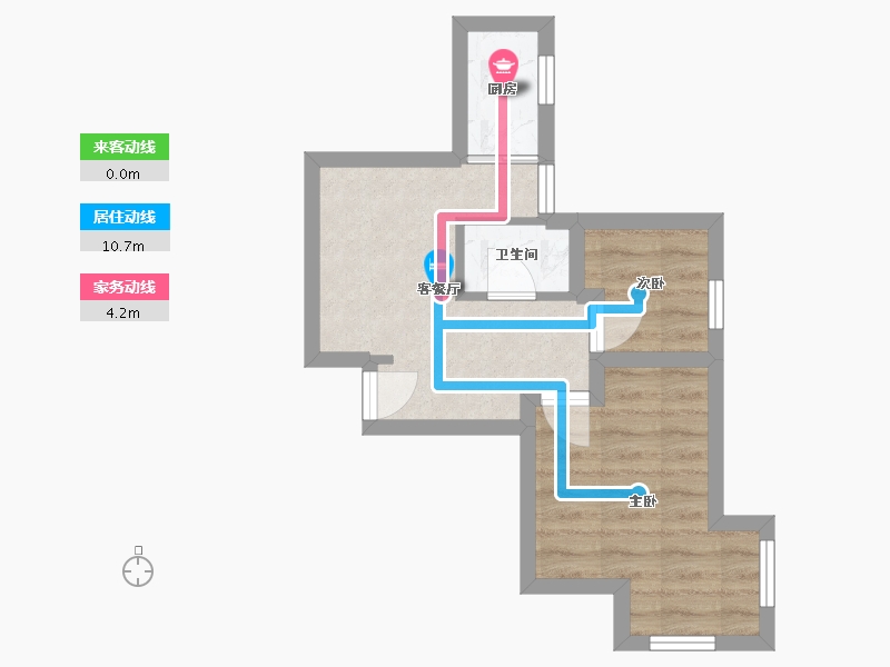 黑龙江省-鹤岗市-麒麟花园-33.22-户型库-动静线