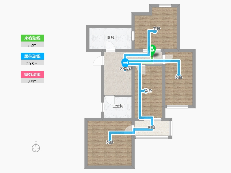 北京-北京市-月季园-73.51-户型库-动静线