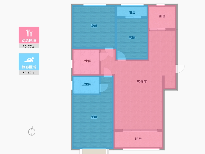 河南省-开封市-远东·帝景城-120.00-户型库-动静分区