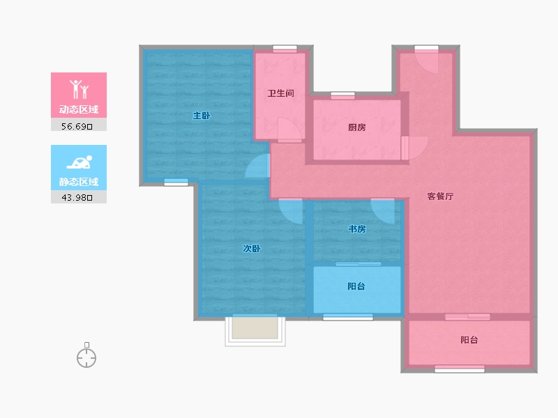 福建省-福州市-保利香槟国际-90.00-户型库-动静分区