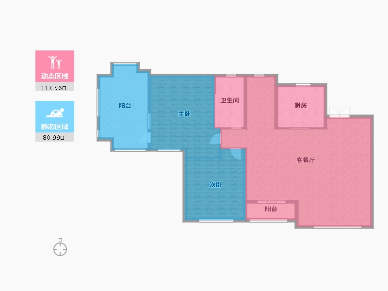 山东省-威海市-威海恒大海上帝景-180.00-户型库-动静分区