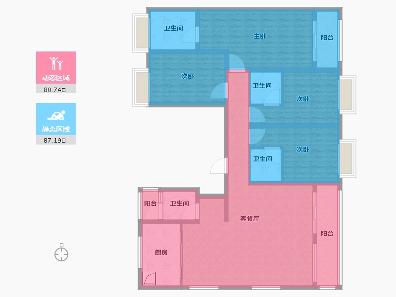 江苏省-泰州市-文旅和院-150.00-户型库-动静分区