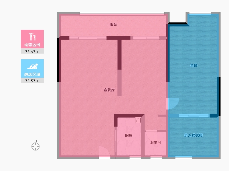 河南省-新乡市-长城德邻城三期-100.00-户型库-动静分区