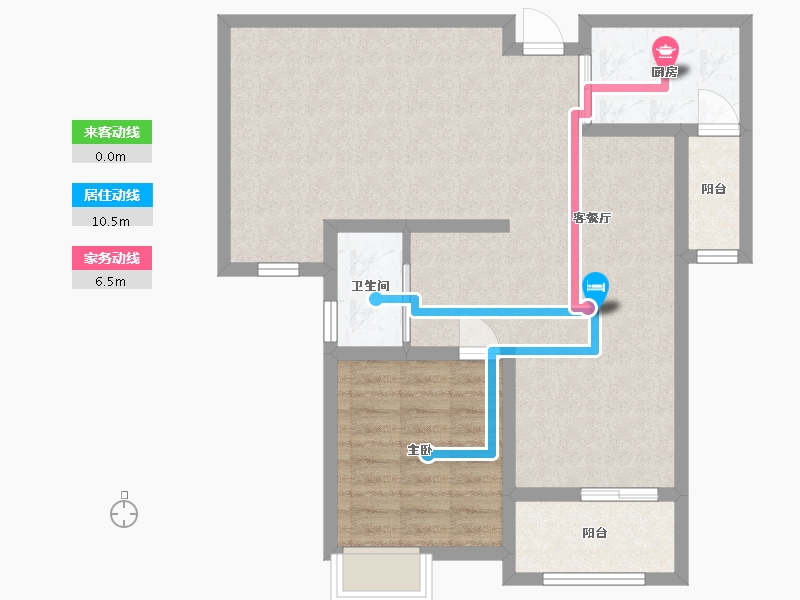 河南省-南阳市-万家园唐河外滩-80.00-户型库-动静线