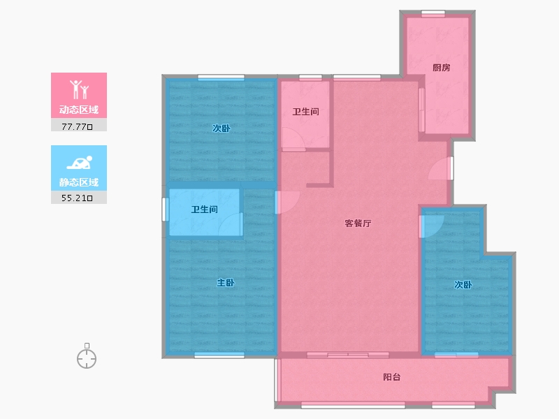 山东省-济南市-东方樾-120.00-户型库-动静分区