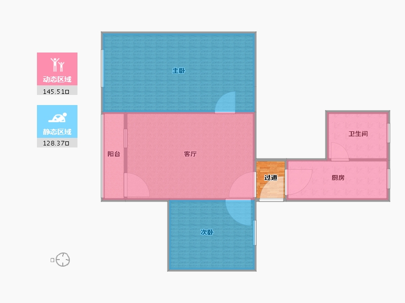 湖北省-荆州市-新加坡城·国际-30.28-户型库-动静分区