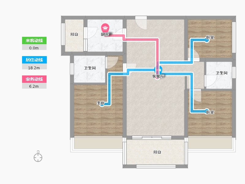 广东省-揭阳市-言成盈禧华府-114.00-户型库-动静线