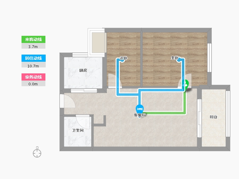 福建省-福州市-保利和光尘樾-56.00-户型库-动静线