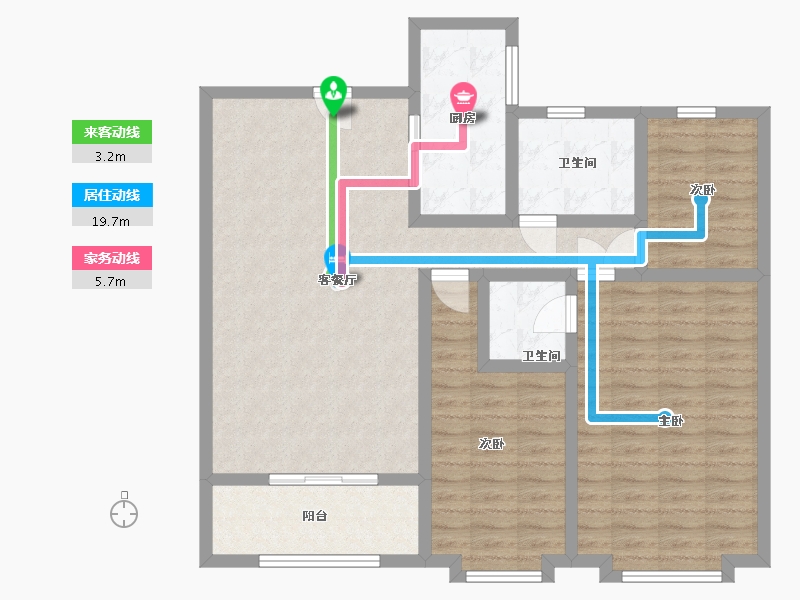 山东省-菏泽市-凤凰城-100.00-户型库-动静线