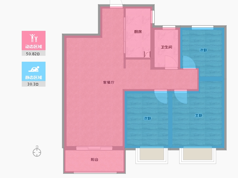 山西省-晋中市-紫御蘭亭-80.00-户型库-动静分区