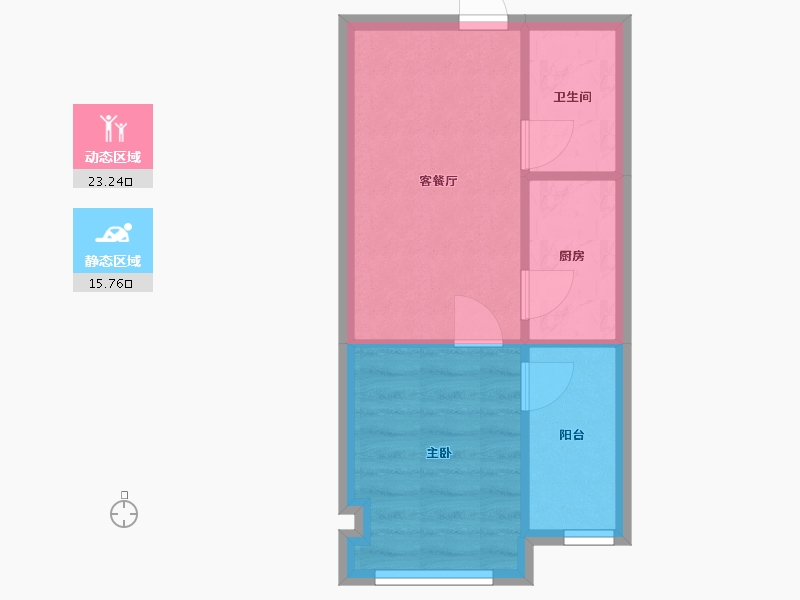 广东省-广州市-碧桂园-35.00-户型库-动静分区