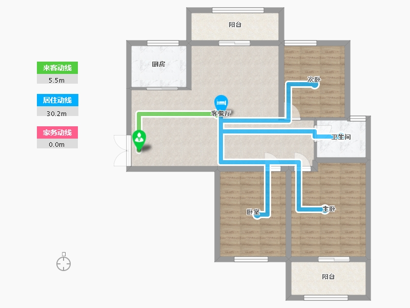 河南省-开封市-鼎立国际城-100.00-户型库-动静线