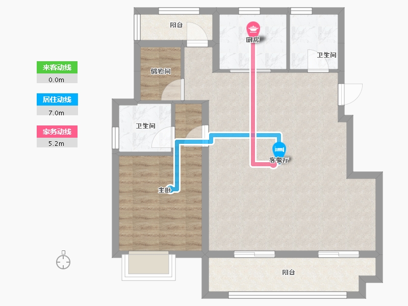 安徽省-合肥市-悦湖新著-99.00-户型库-动静线