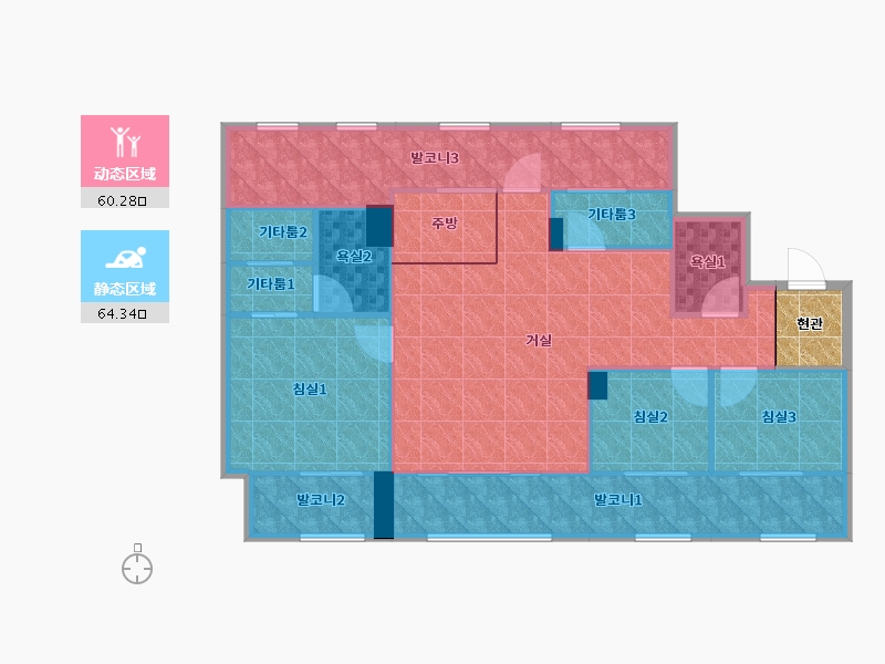 경기도-평택시-평택센트럴자이4단지-116.72-户型库-动静分区