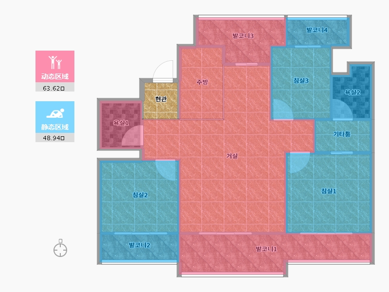 경기도-파주시-서원마을뜨란채7단지-106.54-户型库-动静分区