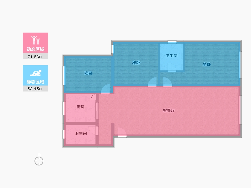 山东省-德州市-壹号院-118.00-户型库-动静分区