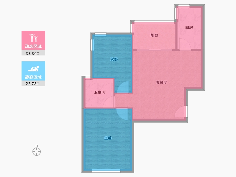 上海-上海市-海尚菊苑-68.00-户型库-动静分区