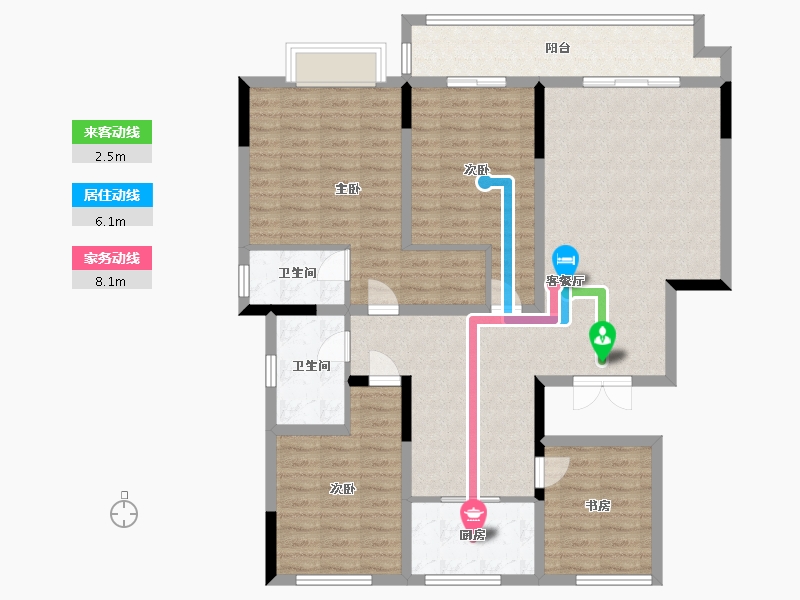 河南省-开封市-大河国际-119.00-户型库-动静线