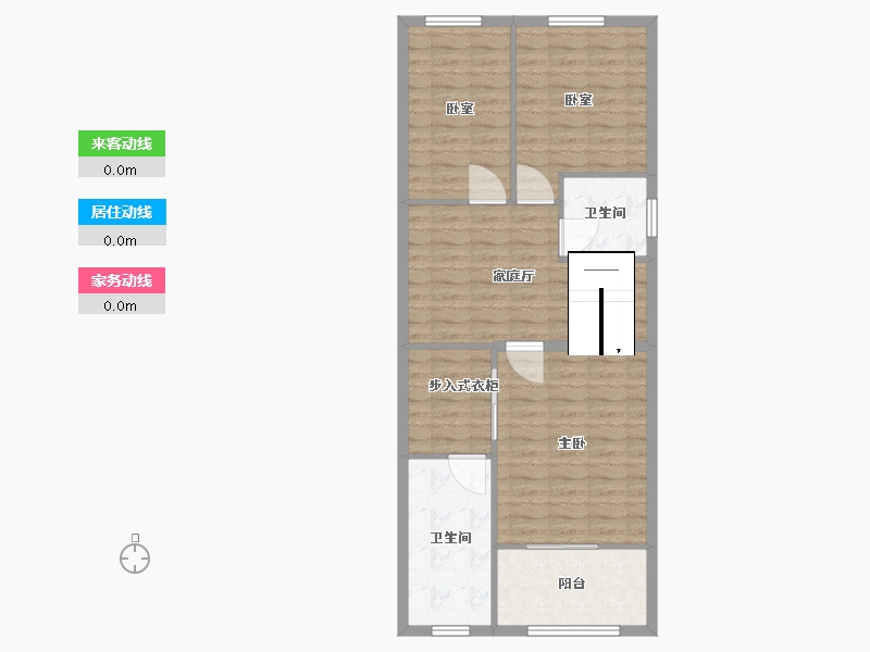 福建省-泉州市-万科·城市之光二期-82.03-户型库-动静线