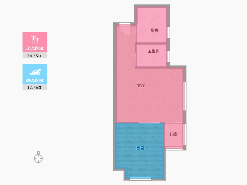 山东省-青岛市-保利香槟国际-47.00-户型库-动静分区