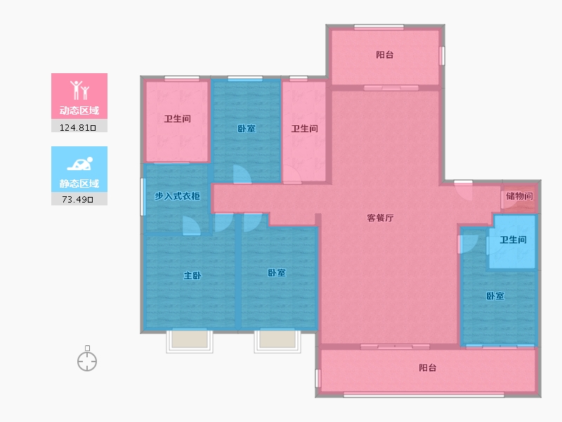 江苏省-盐城市-xxxxx-160.00-户型库-动静分区