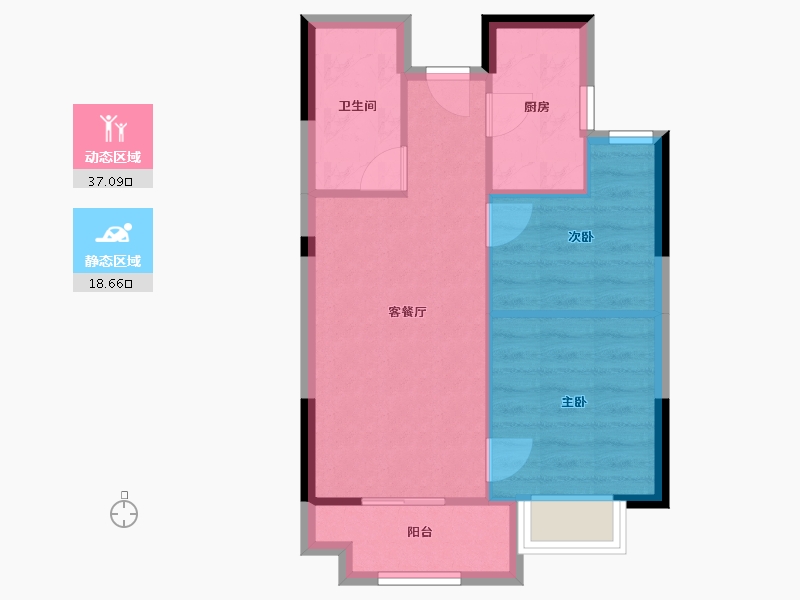 福建省-福州市-时代江来-50.00-户型库-动静分区