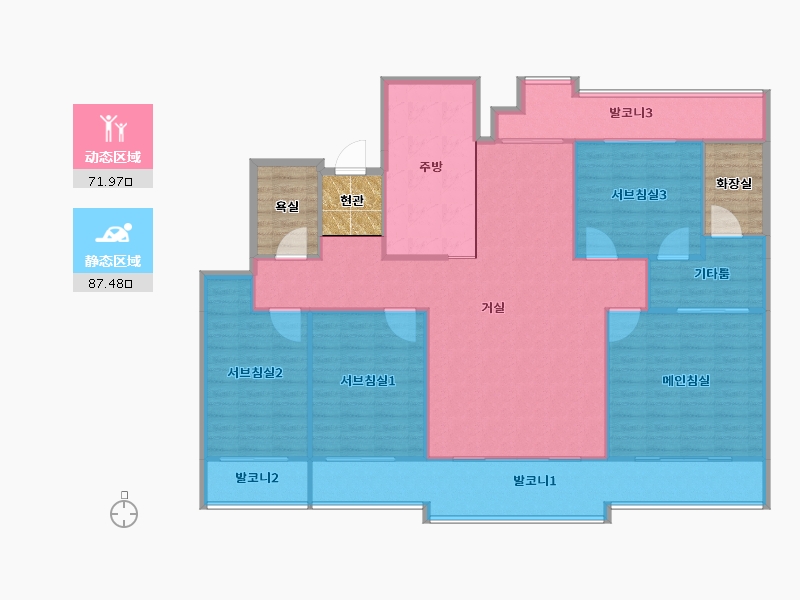 경기도-파주시-팜스프링-161.28-户型库-动静分区