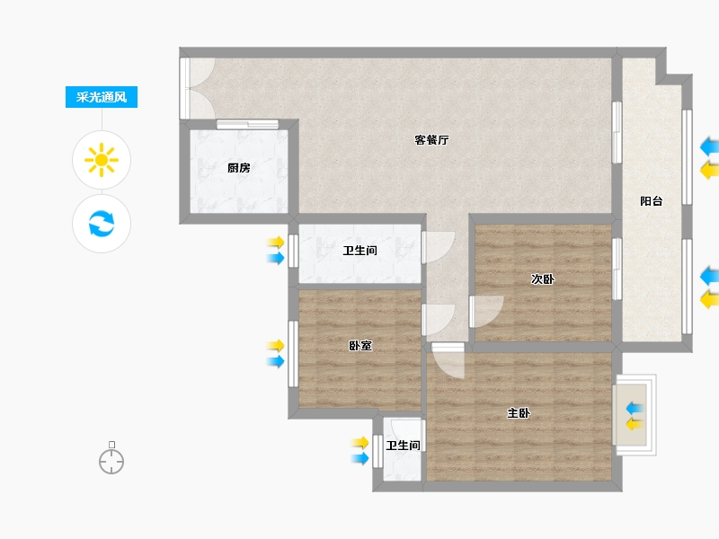 江苏省-徐州市-碧桂园-0.00-户型库-采光通风