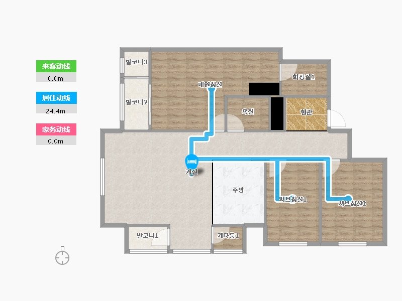 인천광역시-남동구-에코에비뉴-113.62-户型库-动静线