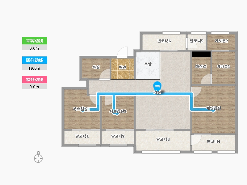 경기도-수원시 권선구-와이시티-114.83-户型库-动静线