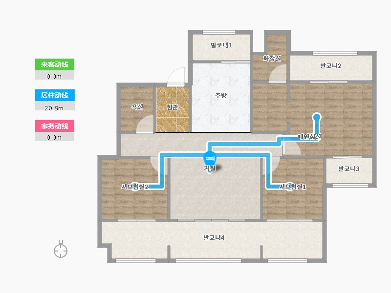 경기도-용인시 기흥구-물푸레마을휴먼시아3단지-120.74-户型库-动静线